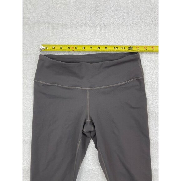 Prana Pillar Capri Leggings Medium Gray UPF 50+ Chakara Fabric Mid-Rise - Picture 6 of 8